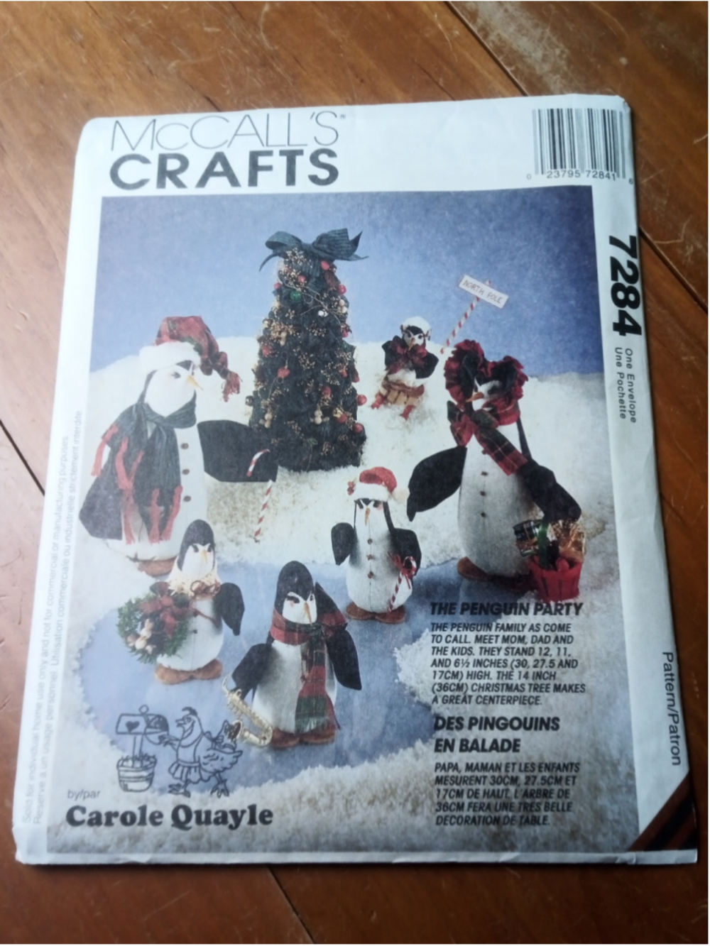 McCall's Crafts Penguin Party Sewing Pattern